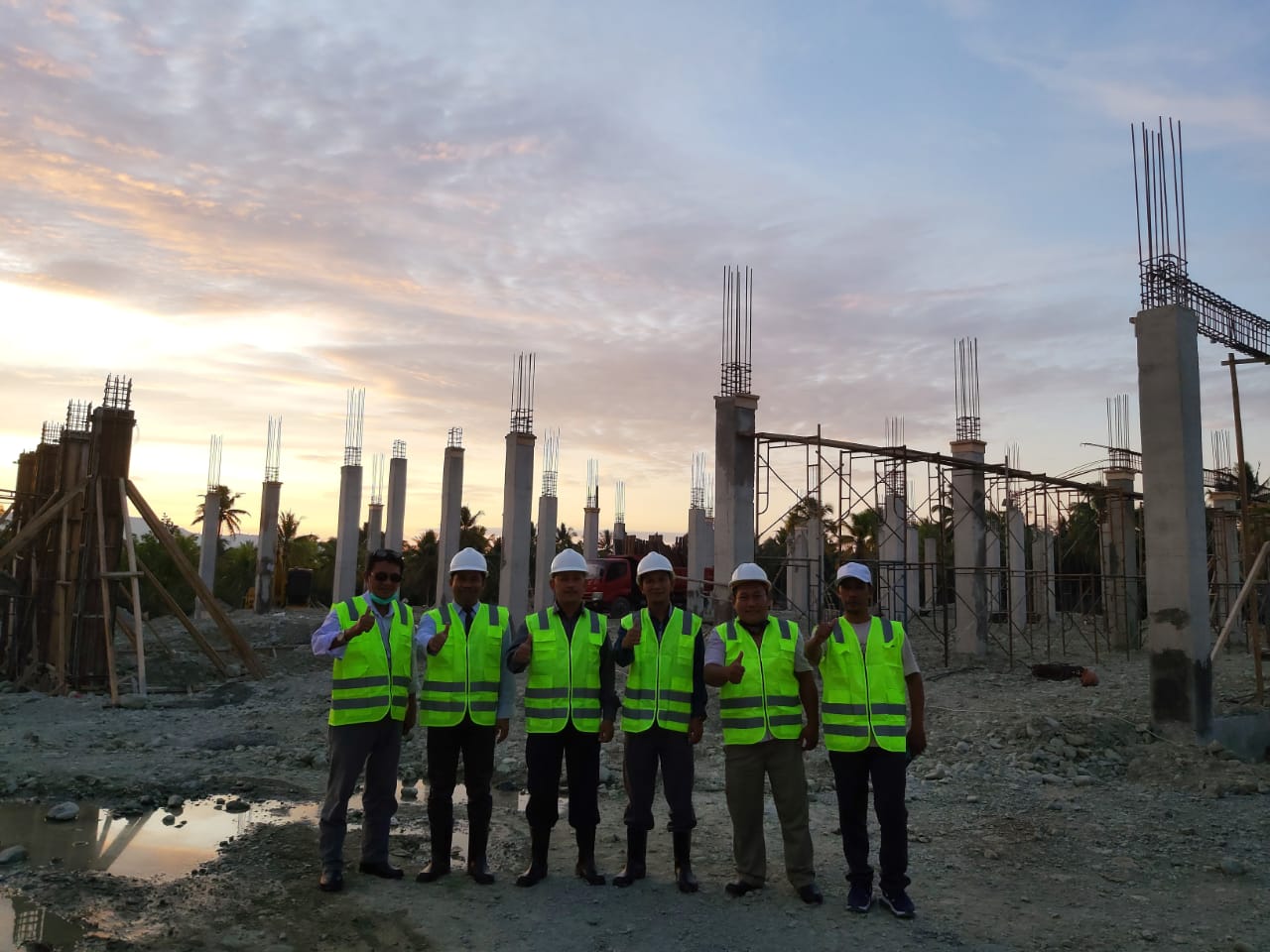 Kunjungan Ke Proyek Pembangunan Gedung Kantor Baru PA Ampana